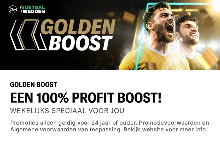 BetMGM Golden Goals - Win tot €1 Miljoen bij 6 correcte uitslagen!